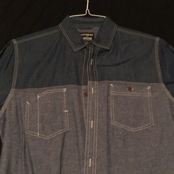 Express Jean Color Shirt - Picture 2 of 5